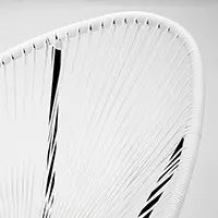 Ротанг Line, цвет белый